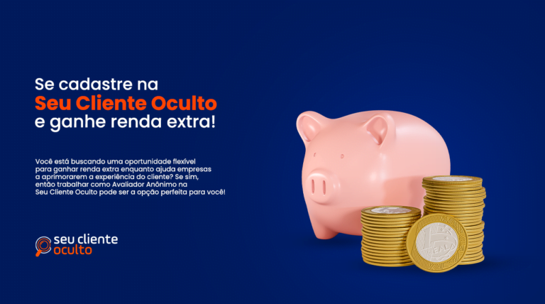 Se cadastre na Seu Cliente Oculto e ganhe renda extra!