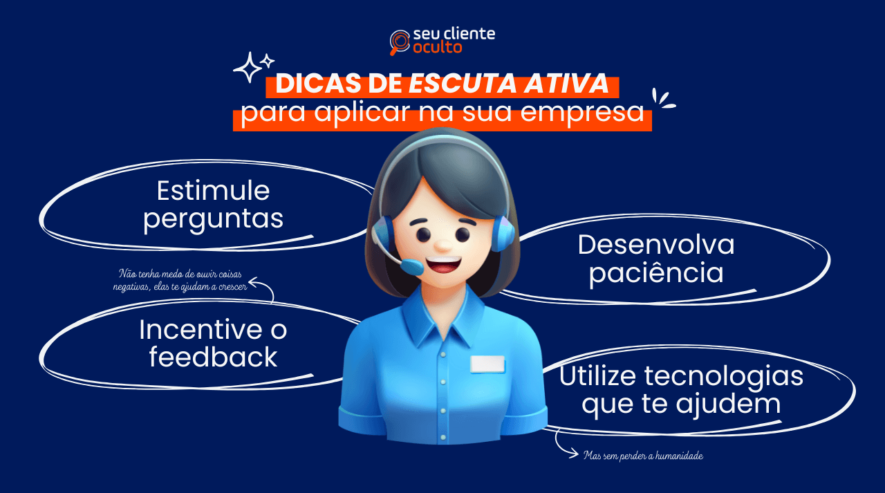 dicas para ter uma escuta ativa na sua empresa